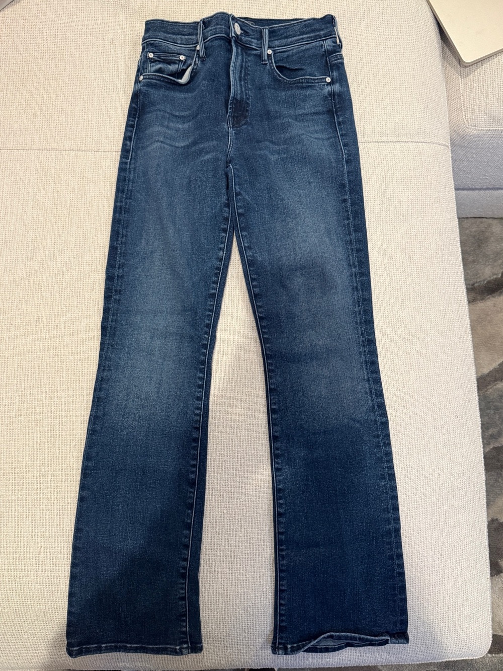 Mother The Insider Ankle Jeans in Get Two Birds Stoned